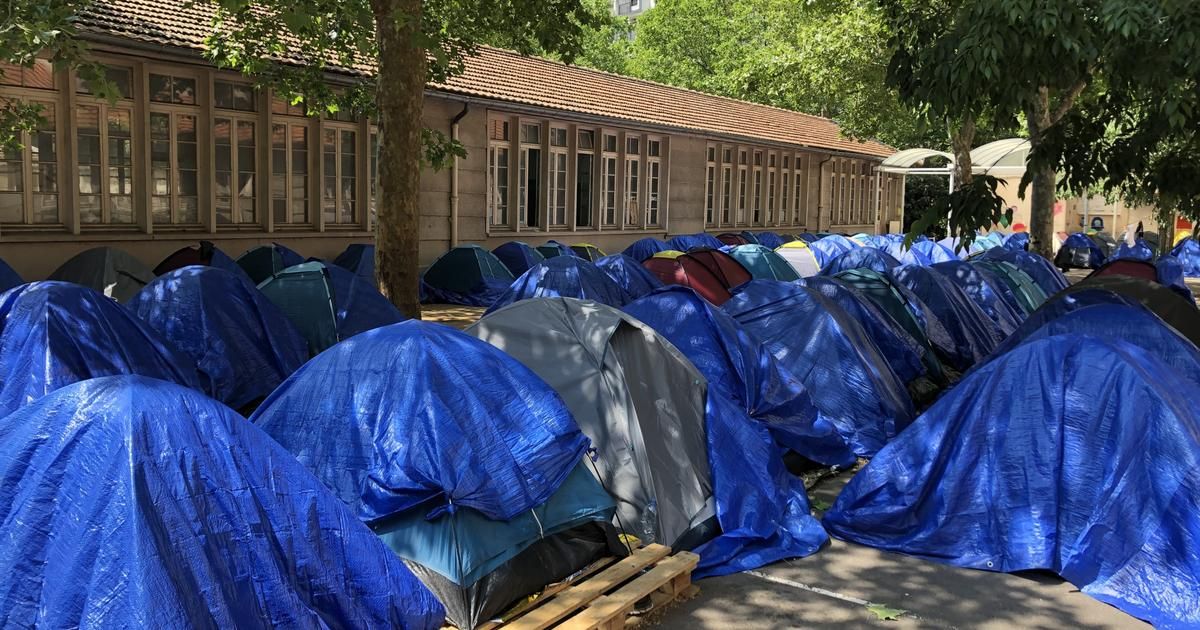 En plein Paris, une école désaffectée squattée par 500 clandestins