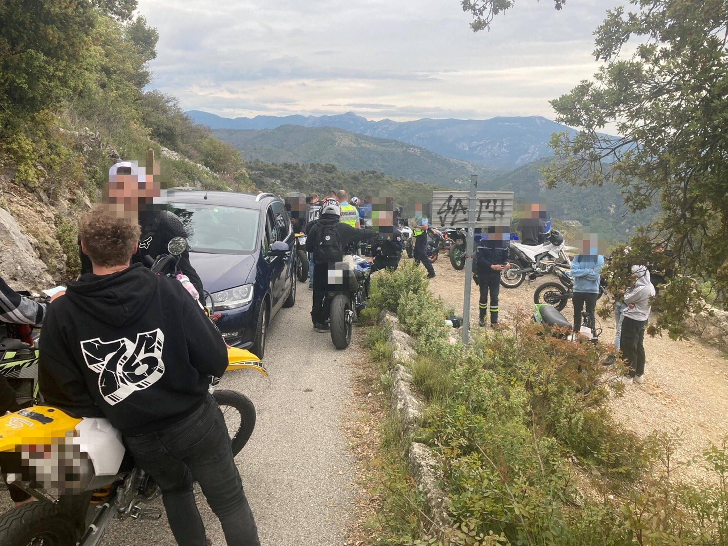 150 infractions, 51 motos saisies, organisateur écroué... Les gendarmes frappent fort après quatre jours de rodéos sauvages dans les Alpes-Maritimes