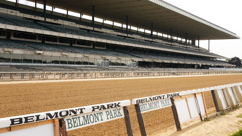 Belmont Park: Horse dies after sustaining injury during race ahead of next week's Triple Crown finale