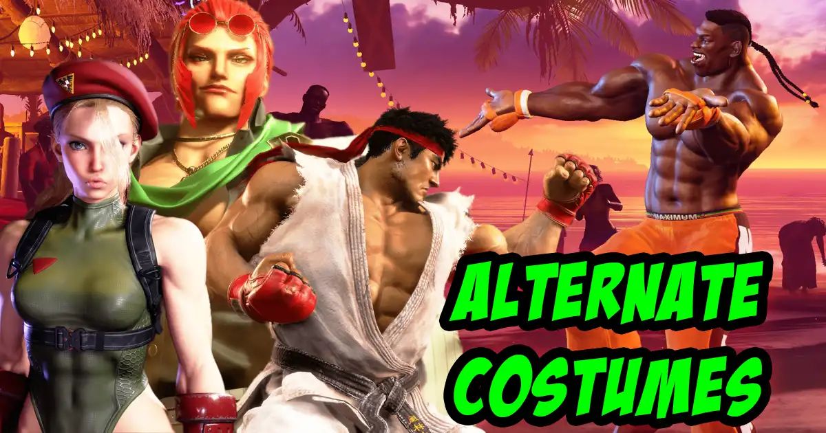 How to get alternate costumes and outfits in Street Fighter 6