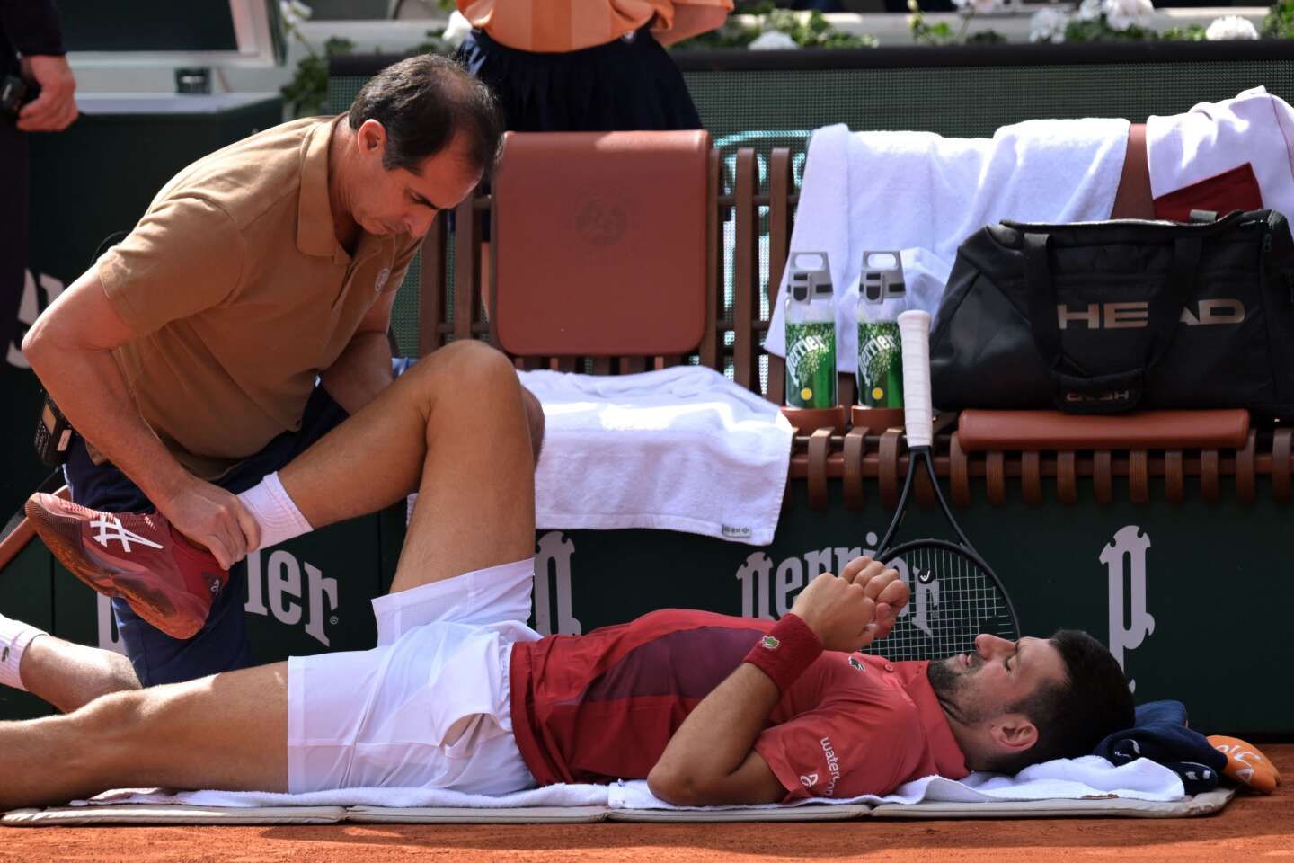 A Roland-Garros, le spectacle permanent de Novak Djokovic