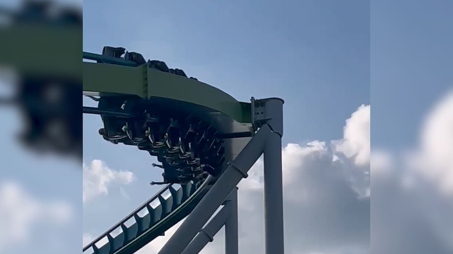 N.C. roller coaster shut down after crack discovered