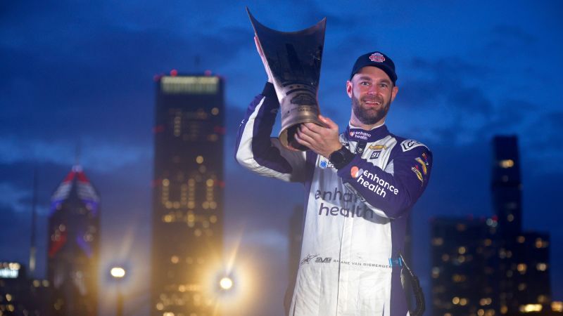 Shane van Gisbergen wins inaugural Chicago Street Race in NASCAR Cup Series debut