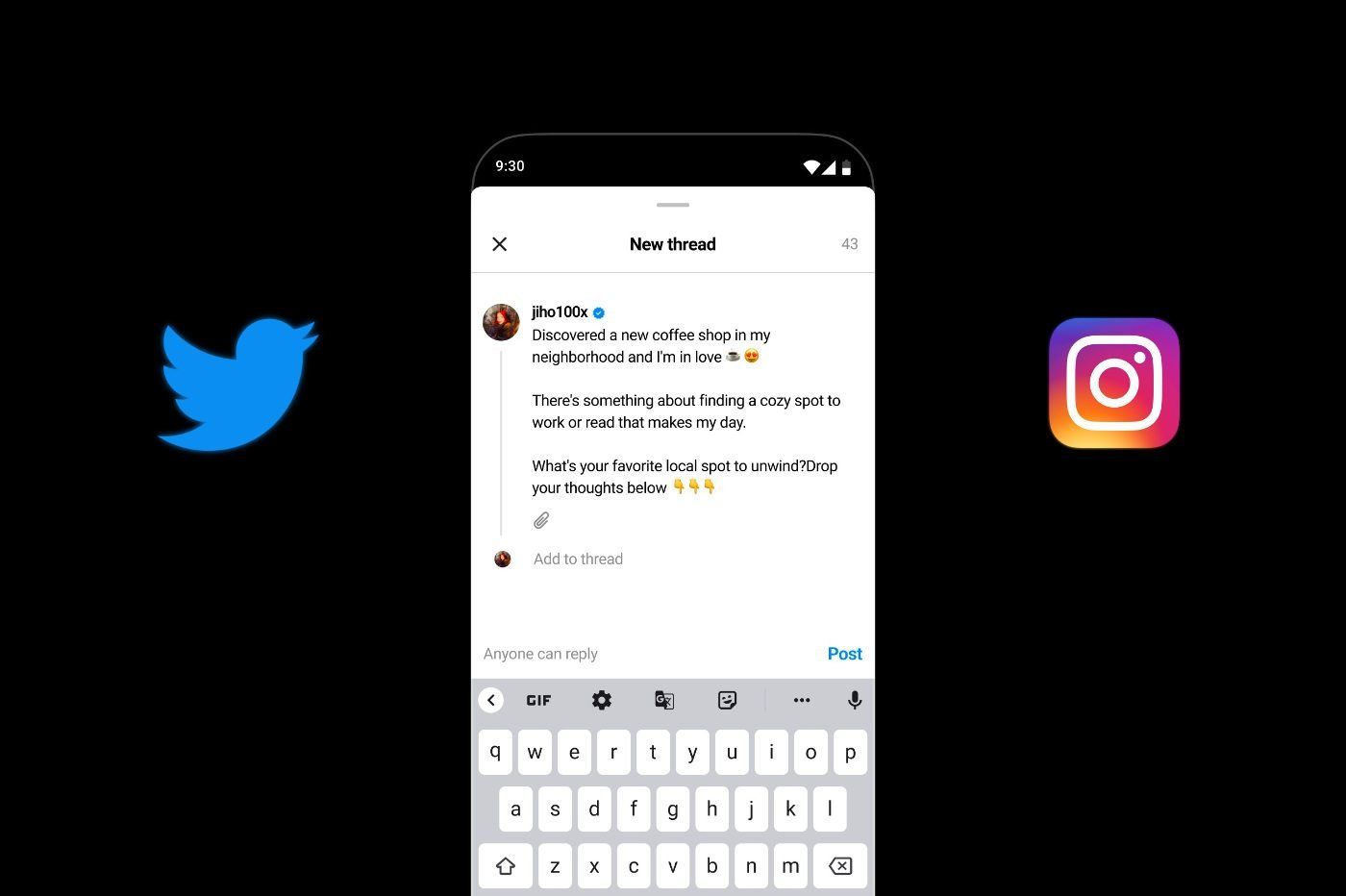 Le concurrent de Twitter créé par Instagram se dévoile