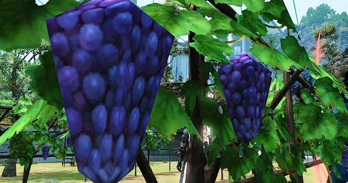 Square Enix embraces the low-poly grapes by giving them away at Final Fantasy 14 Fan Festival