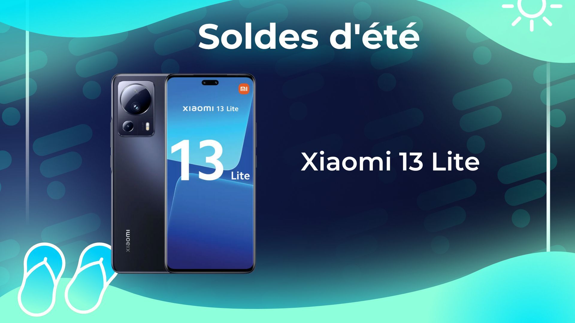 Le prix de la version Lite du Xiaomi 13 est en baisse grâce aux soldes d'été