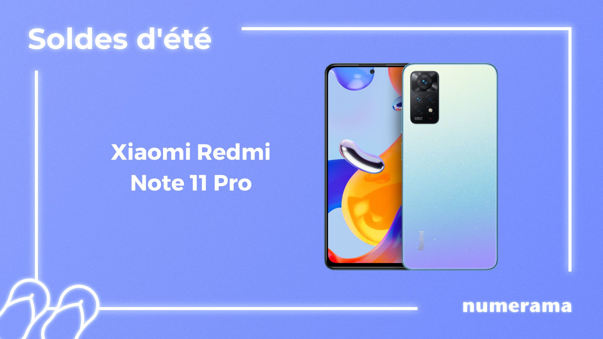 Le smartphone Redmi Note 11 Pro profite d'une baisse de prix pour les soldes