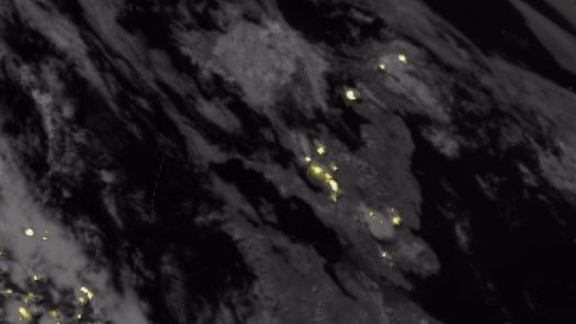 Watch lightning crackle over Europe and Africa in stunning satellite video