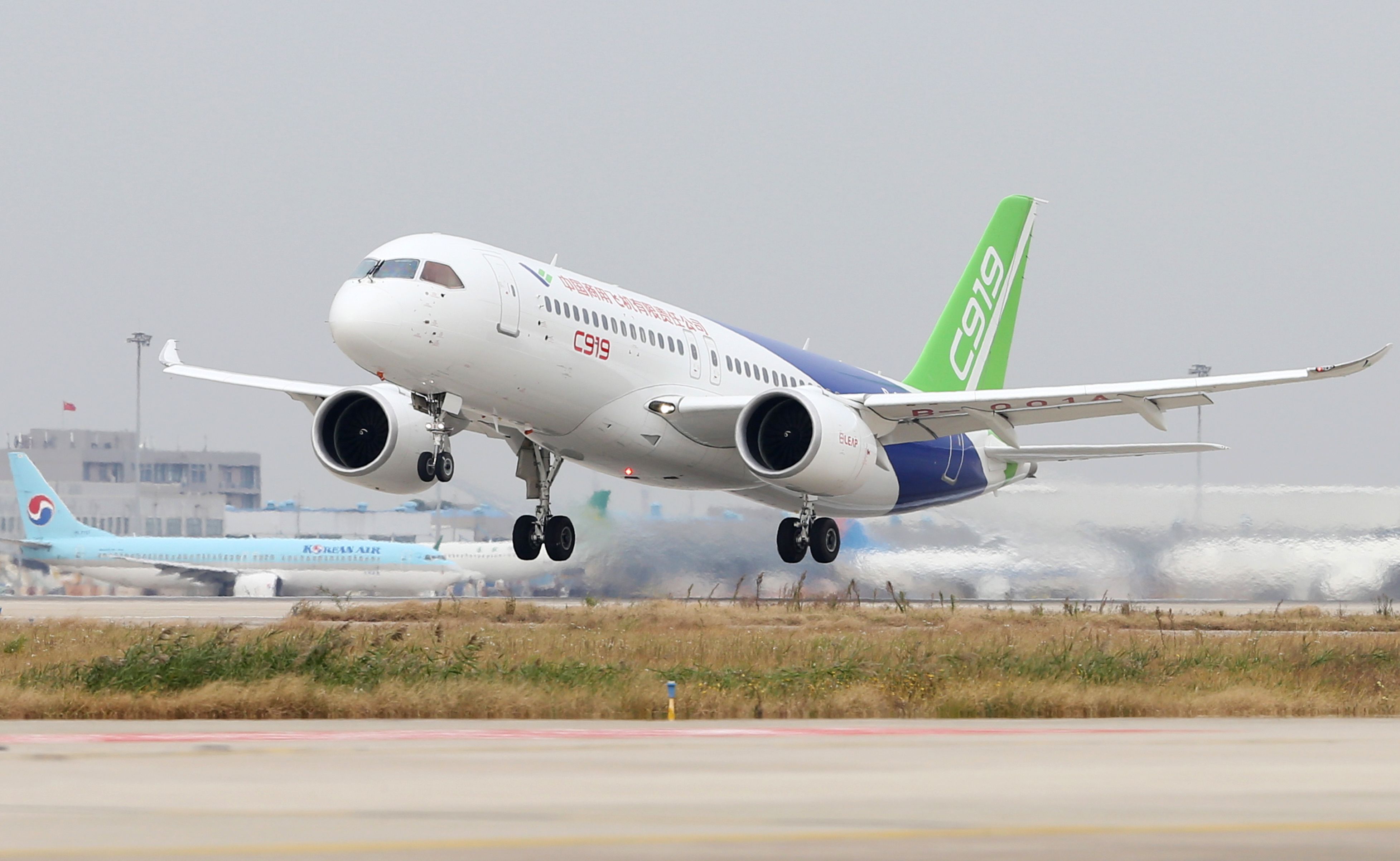 C919由空中巴士代飛兩天 專家：名聲與安全性不匹配