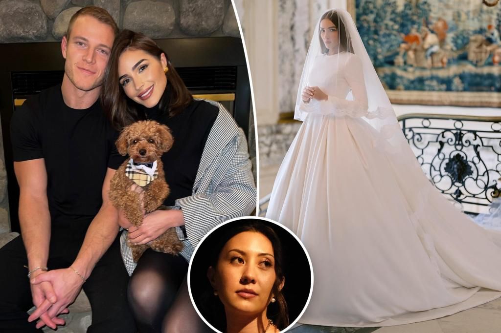 Christian McCaffrey slams influencer for criticizing Olivia Culpo's wedding dress