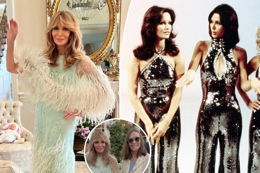 'Charlie's Angels' stars Kate Jackson and Jaclyn Smith reunite in rare public outing