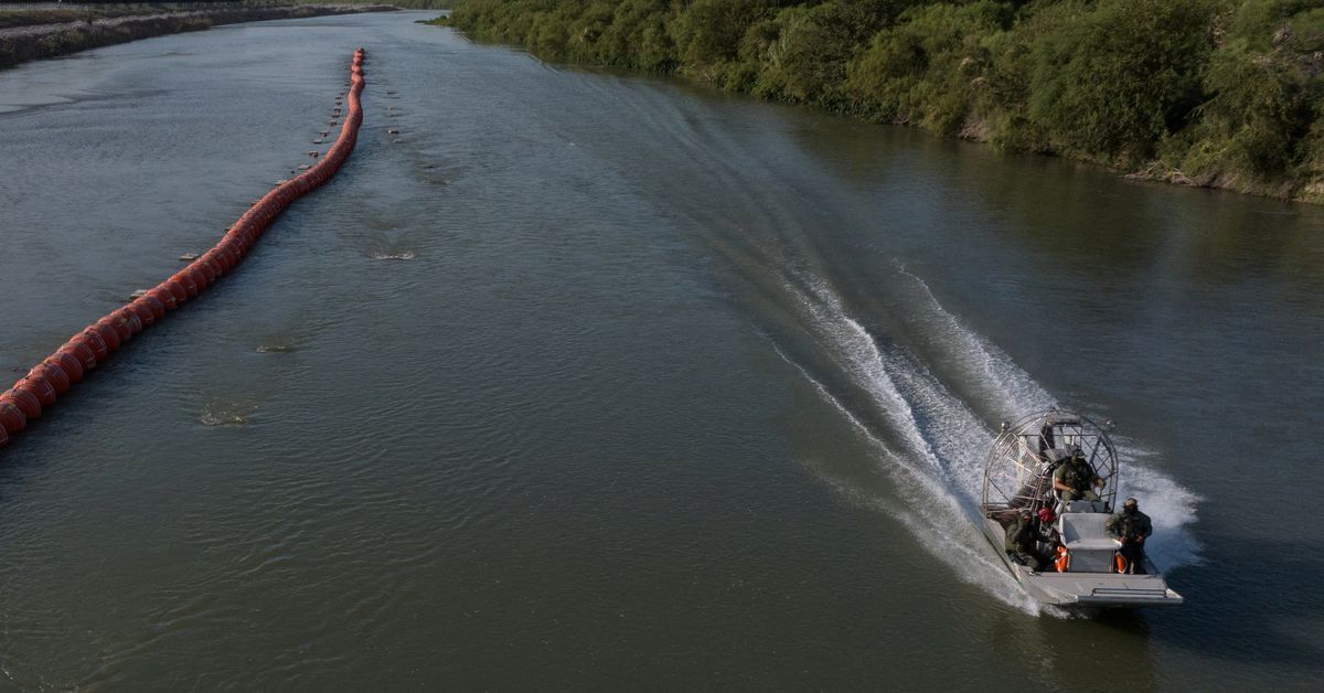 Body found in river buoys at Mexico border amid criticism of policy