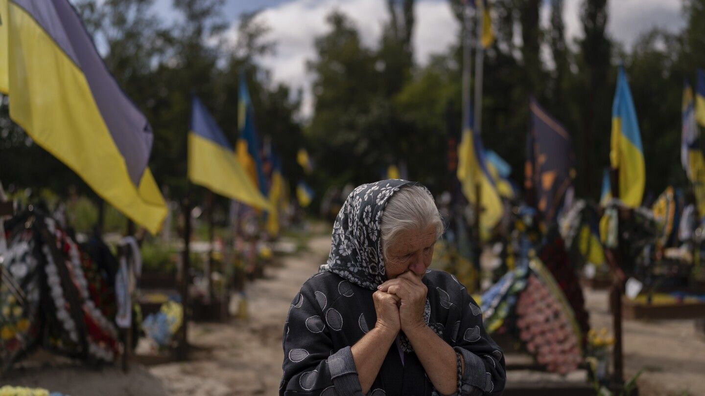 Russian shelling hits a landmark church in the Ukrainian city of Kherson