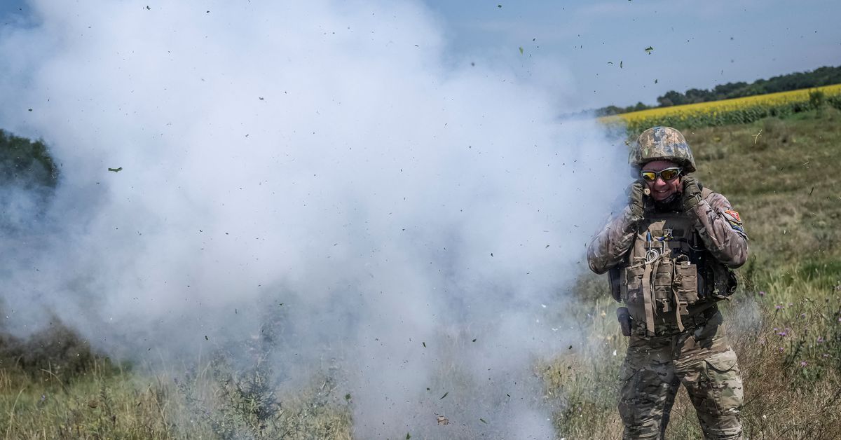 On Ukraine's landmine-strewn front, even the corpses can kill