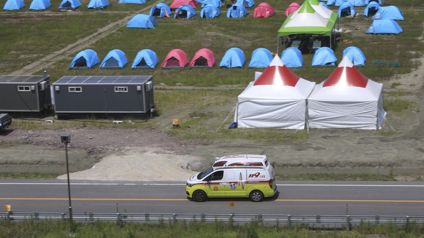 108 attendees at the World Scout Jamboree treated for heat-related illnesses in South Korea