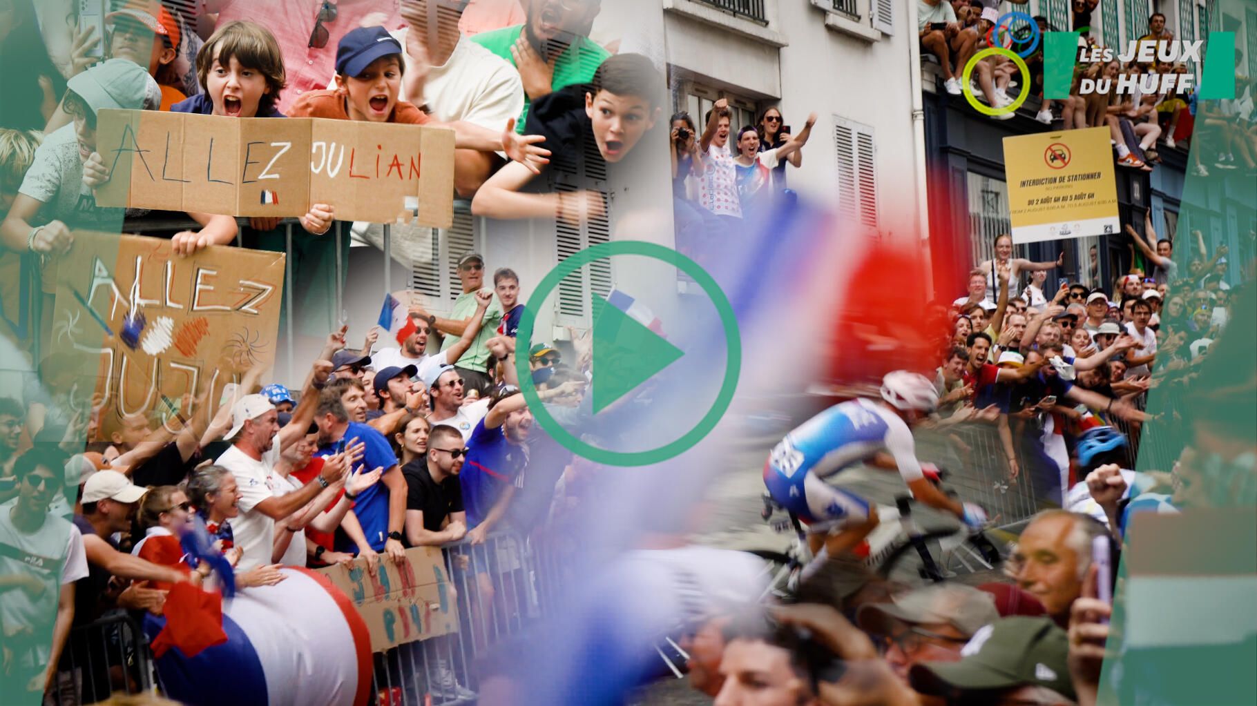 JO de Paris : dans la butte Montmartre, on a suivi l’ambiance survoltée de la course de cyclisme