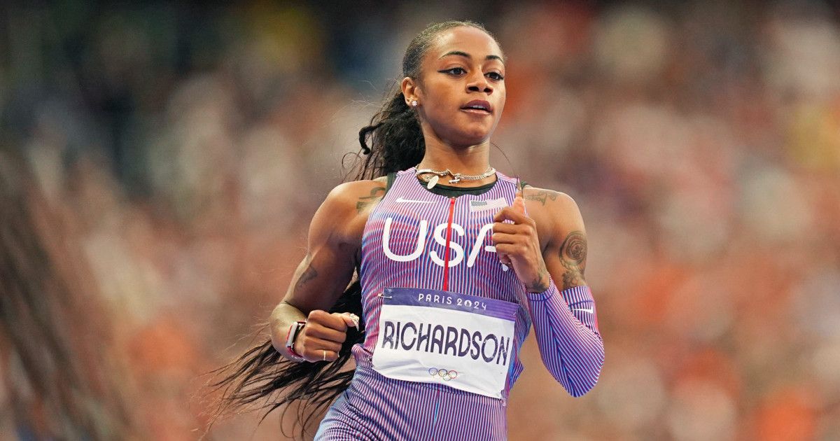 Sha’Carri Richardson takes second in women’s 100-meter as Julien Alfred wins first ever gold for Saint Lucia