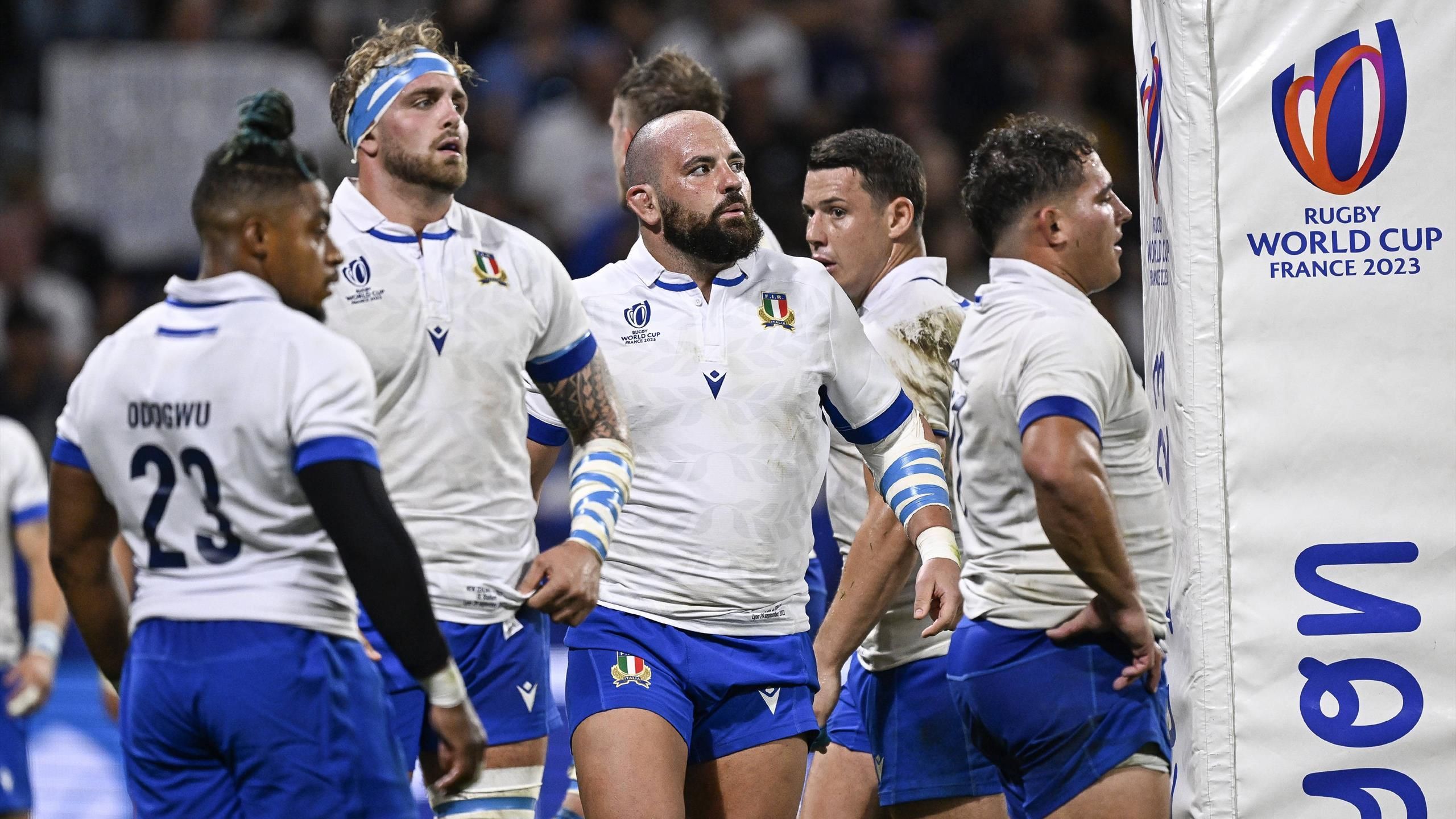 L'Italie relativise avant les Bleus, après sa déroute : "En 2015, les Français ont perdu 62-13 contre les All Blacks"