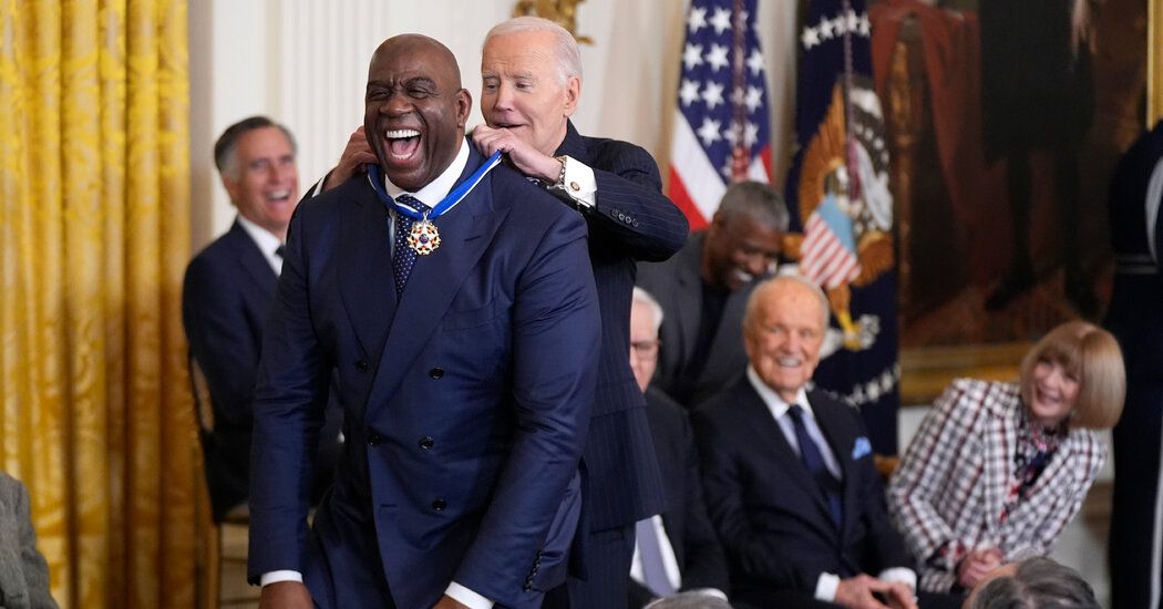 Biden Awards 18 Medals of Freedom, and Delivers One Unmistakable Message