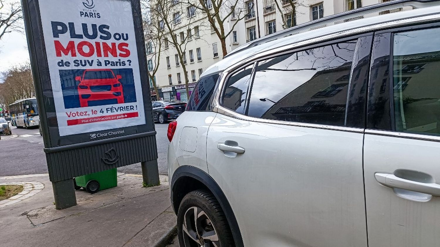 Votation sur les SUV : les Parisiens approuvent à près de 55% le triplement des tarifs de stationnement pour les voitures les plus lourdes