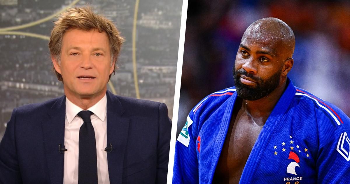 " On l’attend toujours " : Teddy Riner pose un lapin à Laurent Delahousse en direct sur France 2