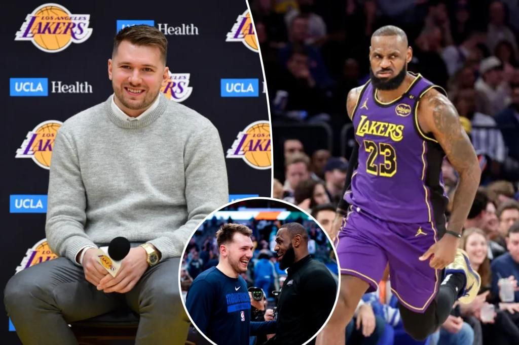 What LeBron James told Luka Doncic after shocking Lakers trade