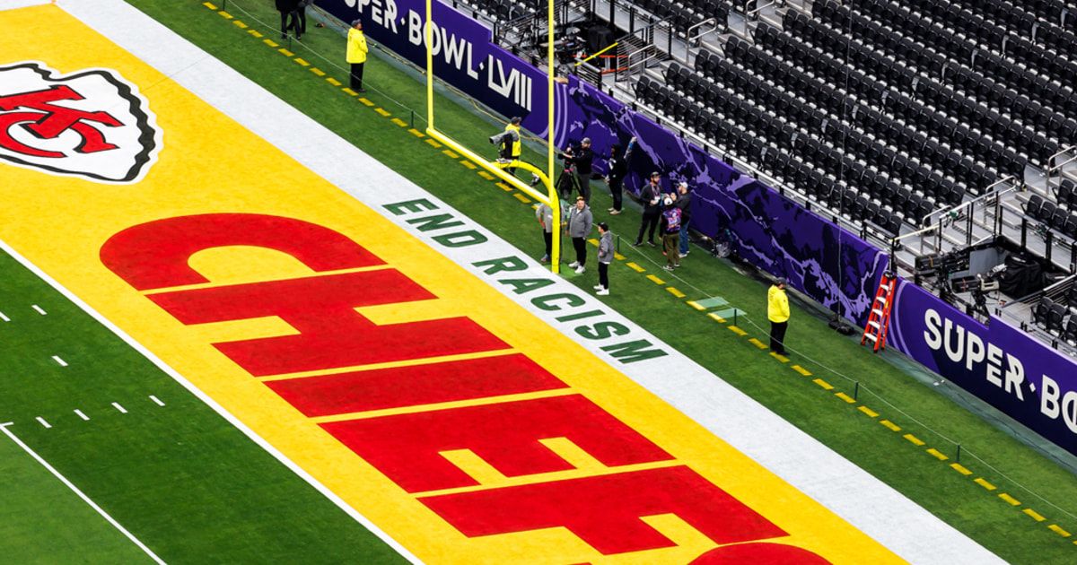 NFL will remove 'End Racism' from the end zones ahead of Super Bowl