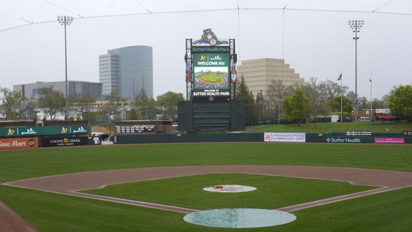 The Athletics to play at the home of the Sacramento River Cats for next 3 seasons