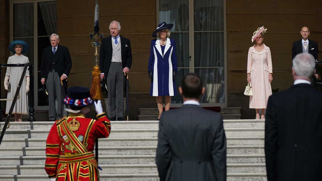 La famille royale participe à sa première garden-party du règne de Charles III et trois jours avant son couronnement