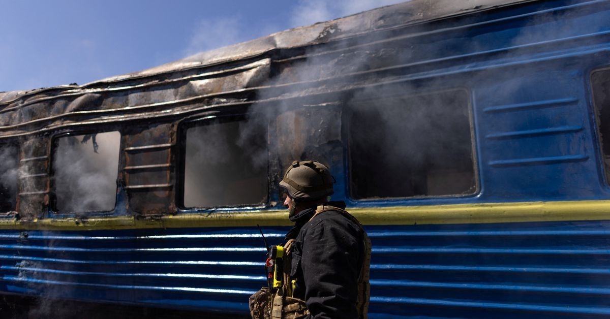 Russian shells kill 21 civilians in Ukraine's Kherson, Zelenskiy says