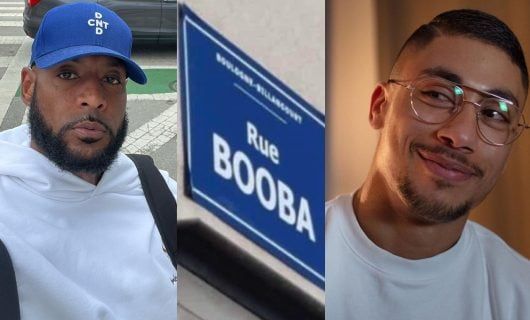 La rue au nom de Booba vandalisée fait le bonheur de Maes