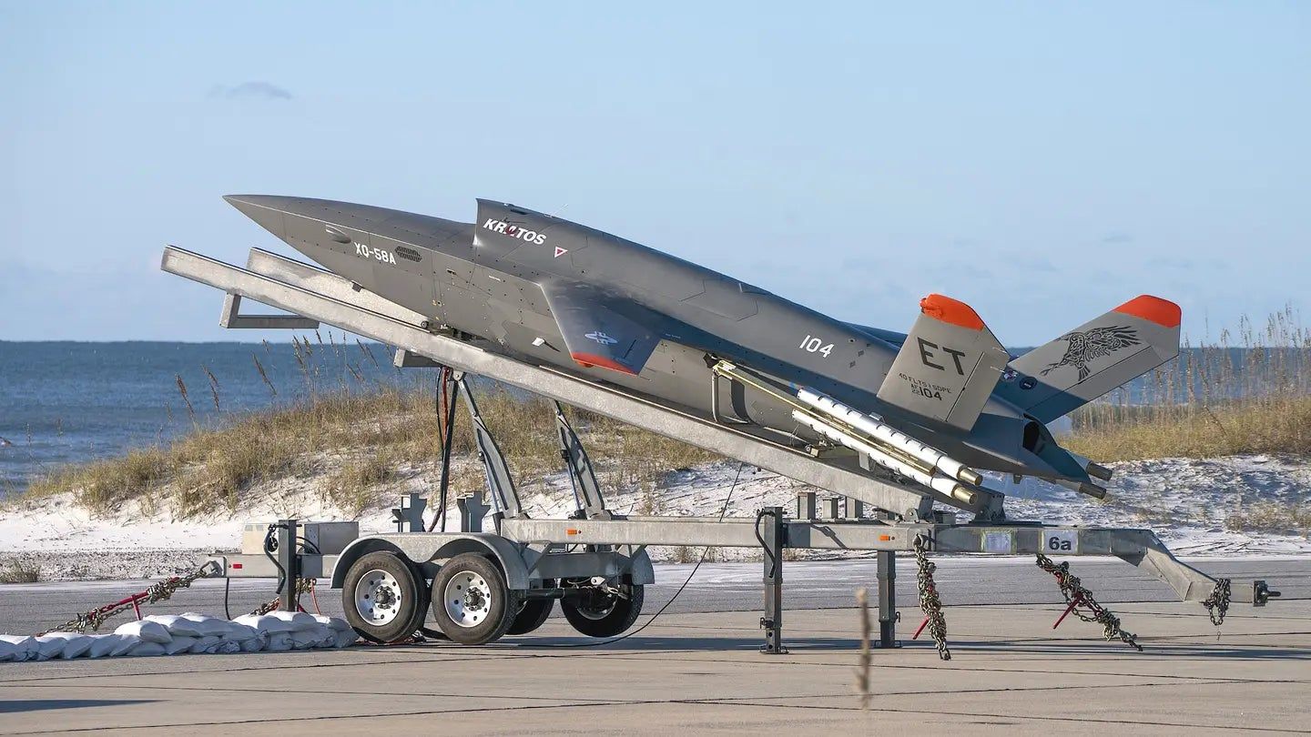 Marine XQ-58 Valkyries Will Be Electronic Warfare Platforms For F-35s