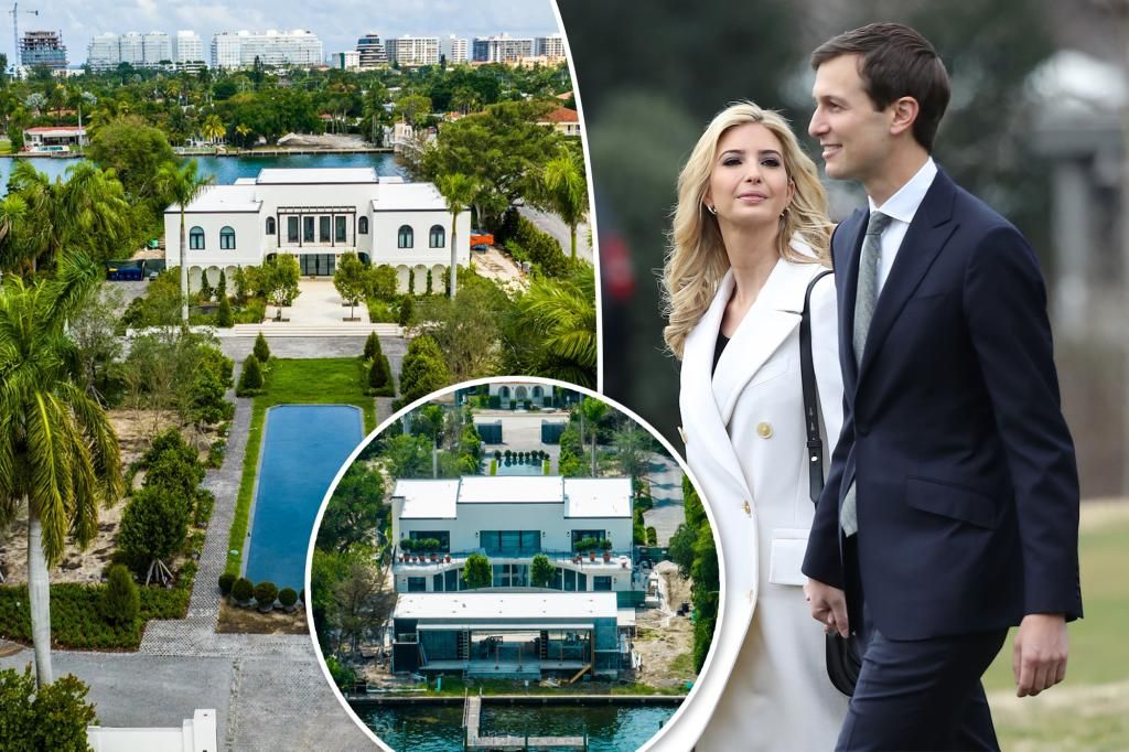 Jared Kushner and Ivanka Trump's mansion reno still underway