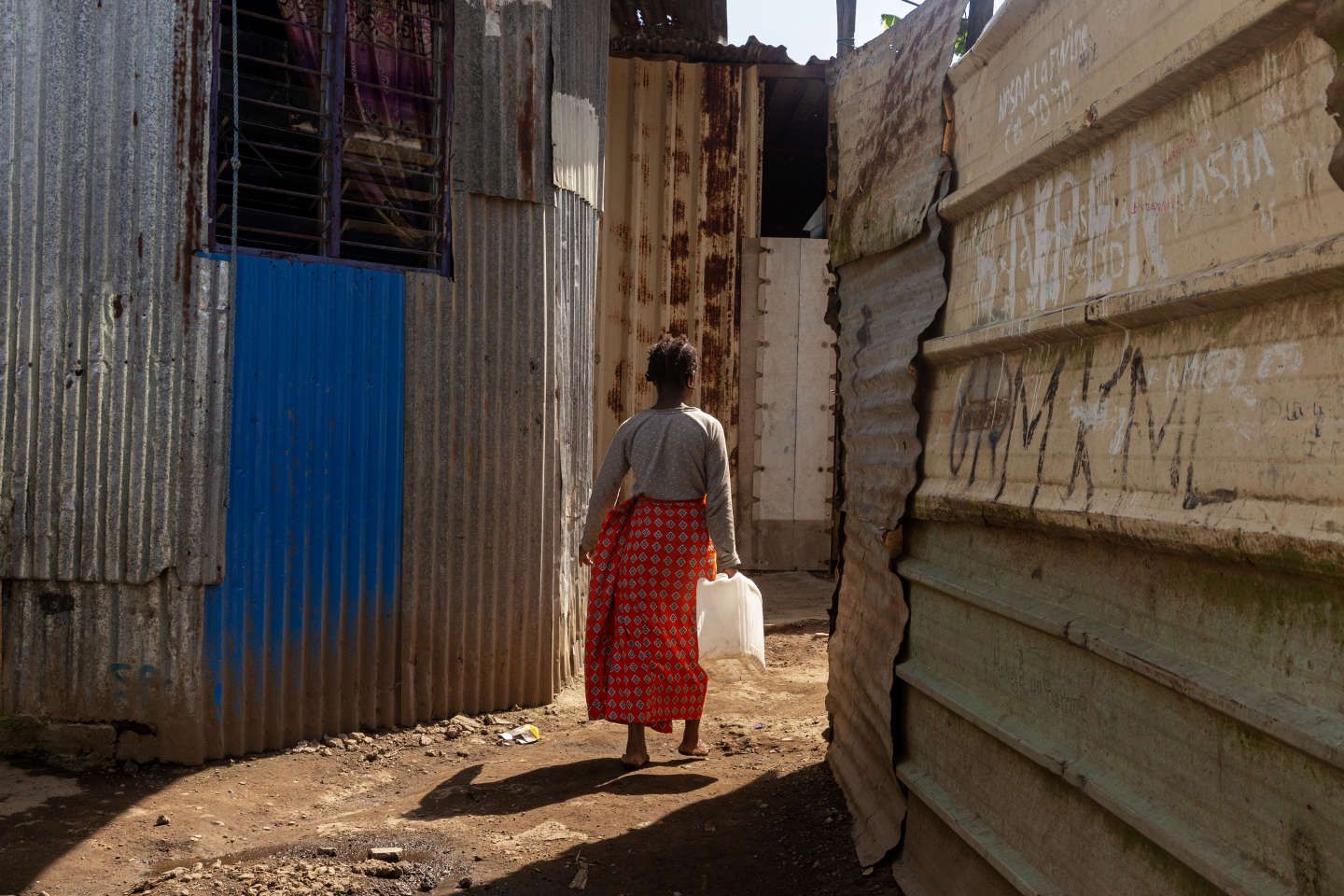 Dans les bidonvilles de Mayotte, une vie sans eau courante