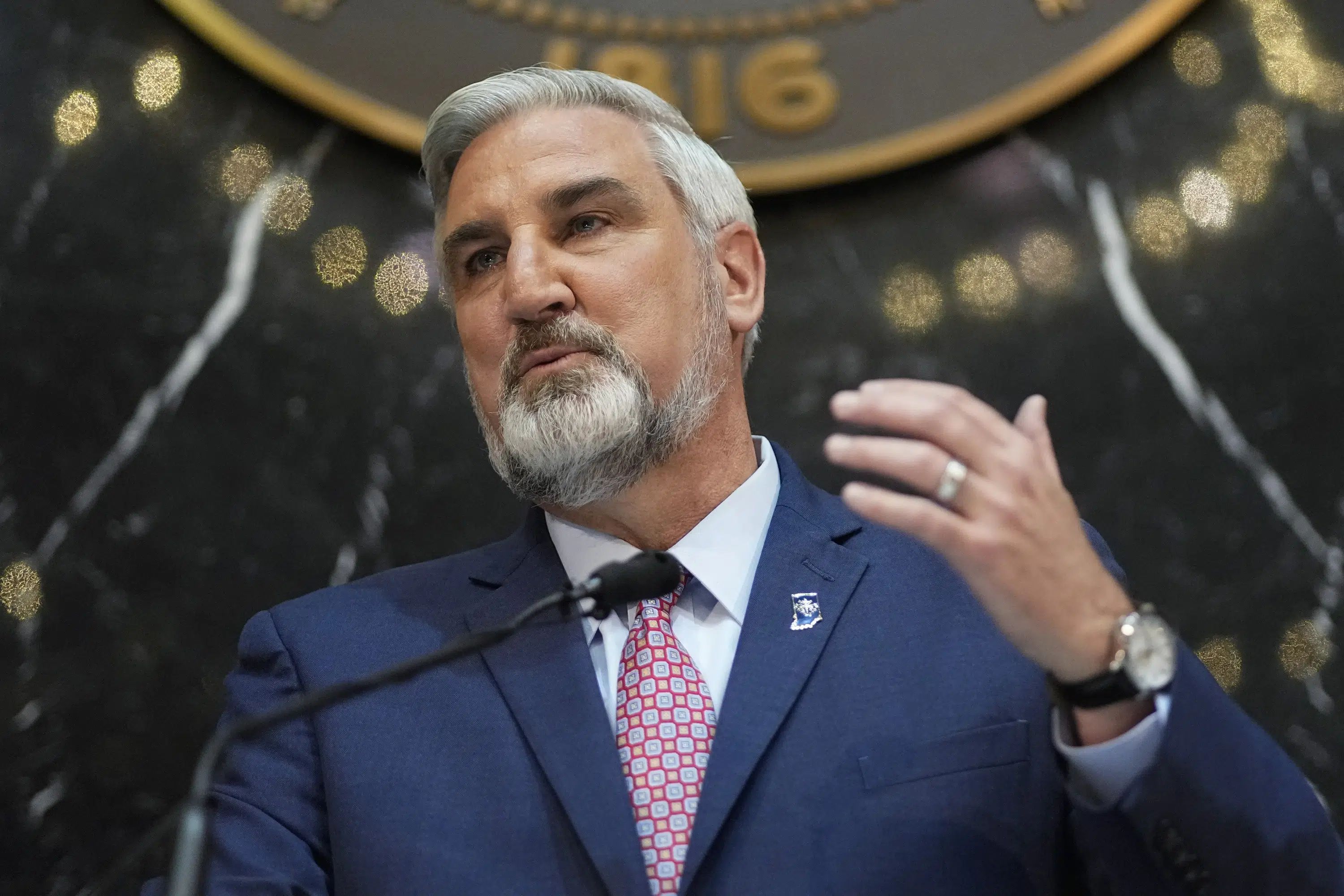 Indiana governor signs bills targeting LGBTQ students