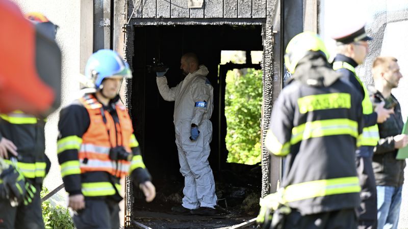 Brno: Eight people die after fire breaks out in Czech city