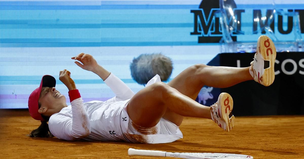 Tennis: héroïque, Swiatek renverse Sabalenka et s’offre le tournoi de Madrid