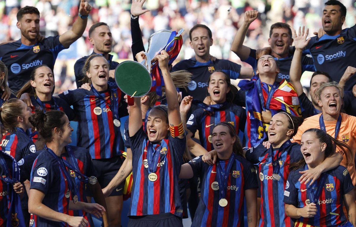 Renversant en finale, le FC Barcelone remporte sa deuxieme C1 feminine