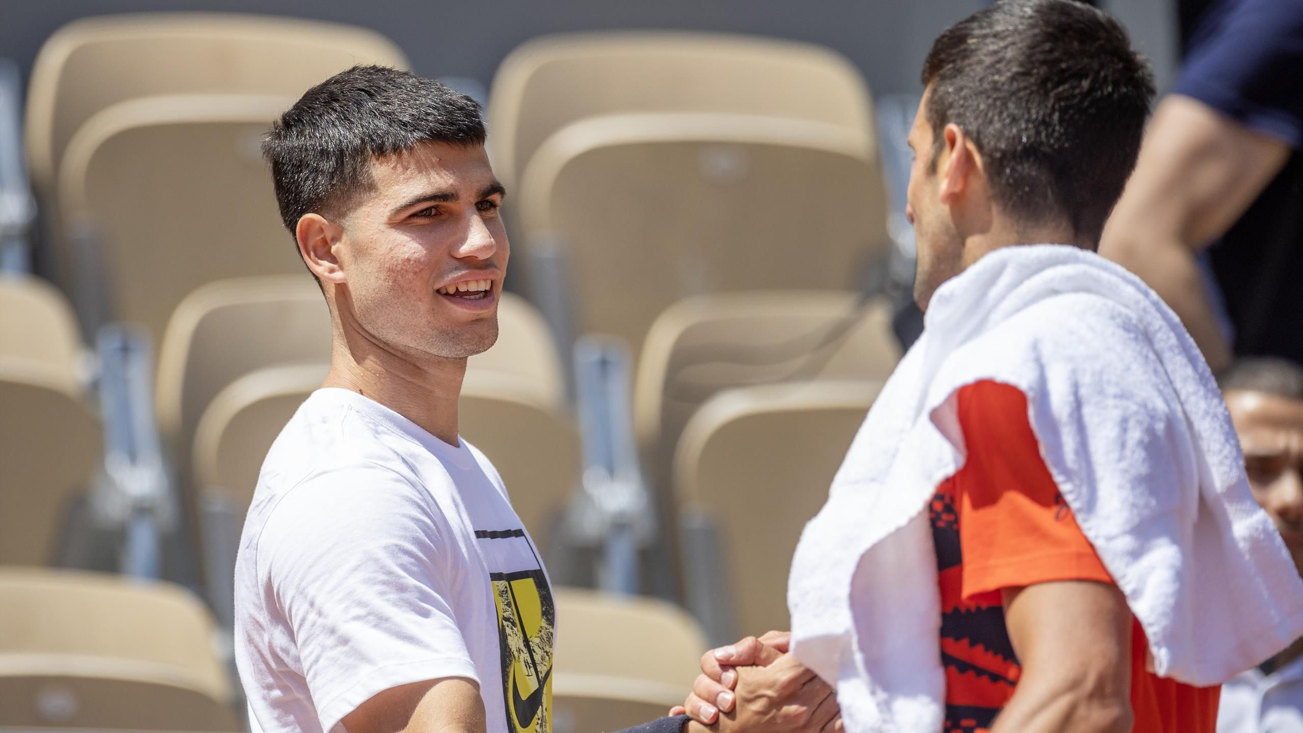 Roland-Garros - 8es de finale - Carlos Alcaraz - Novak Djokovic, l'inéluctable rendez-vous des deux cyborgs