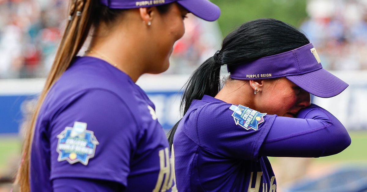 Huskies outdueled by Stanford as Women’s College World Series run comes to an end