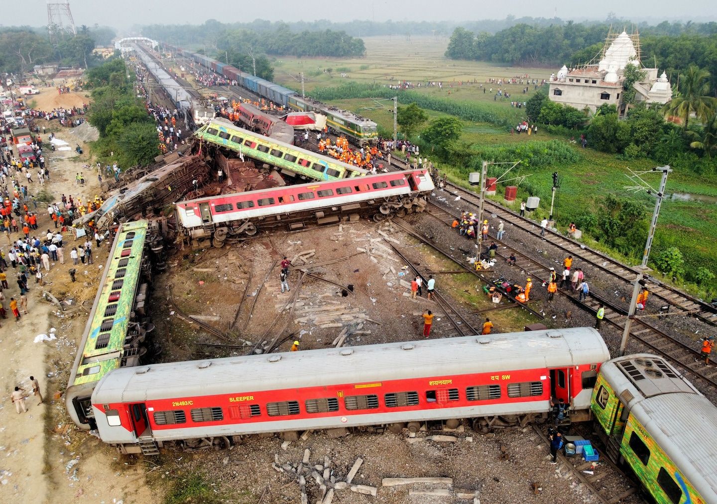 As India investigates deadly train crash, critics raise safety concerns