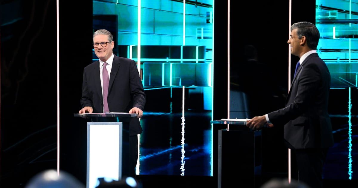 Sunak and Starmer’s first UK election debate was a battle of the nerds