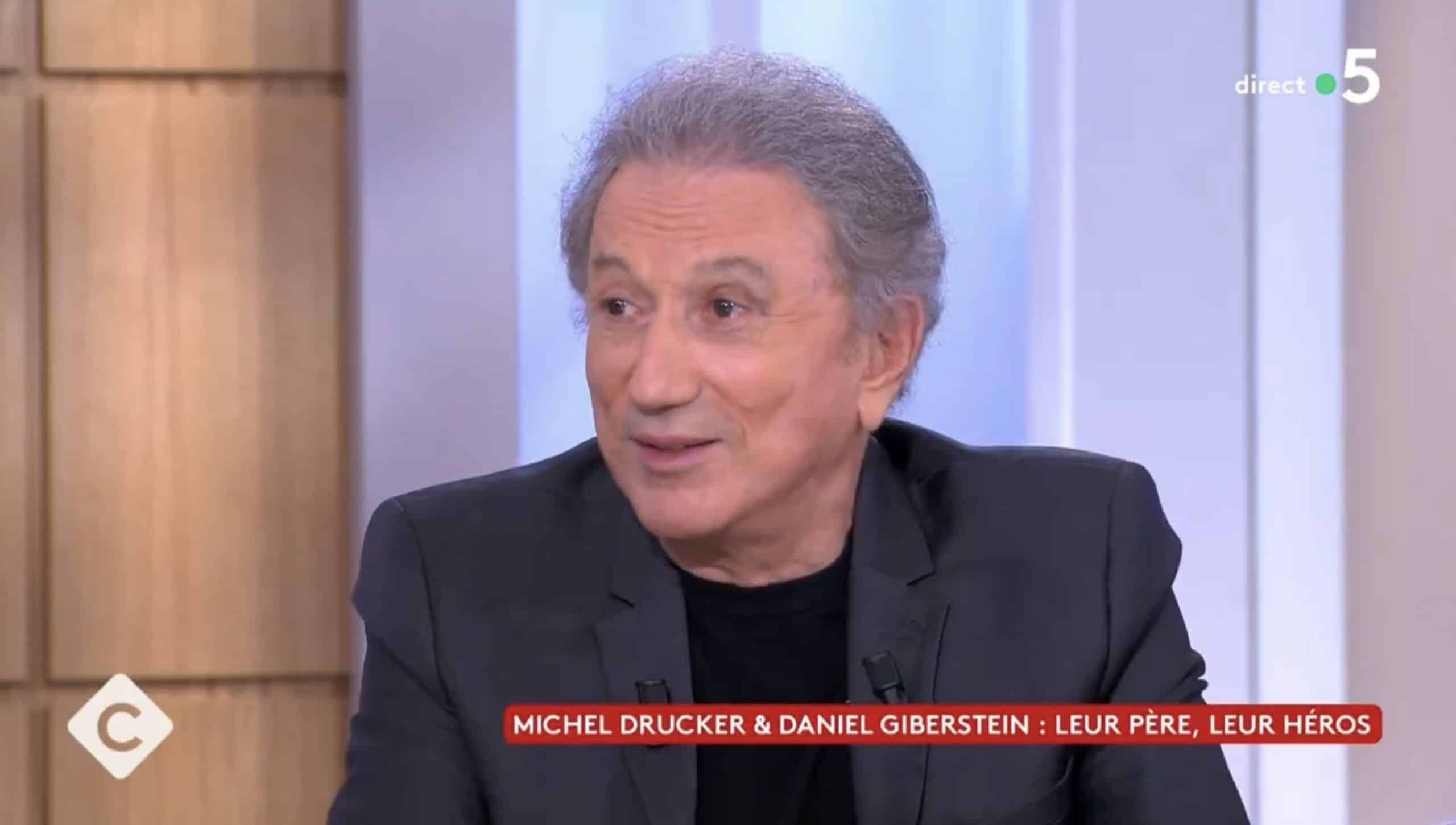 Michel Drucker : dans "C à vous", ses aveux déchirants sur son père