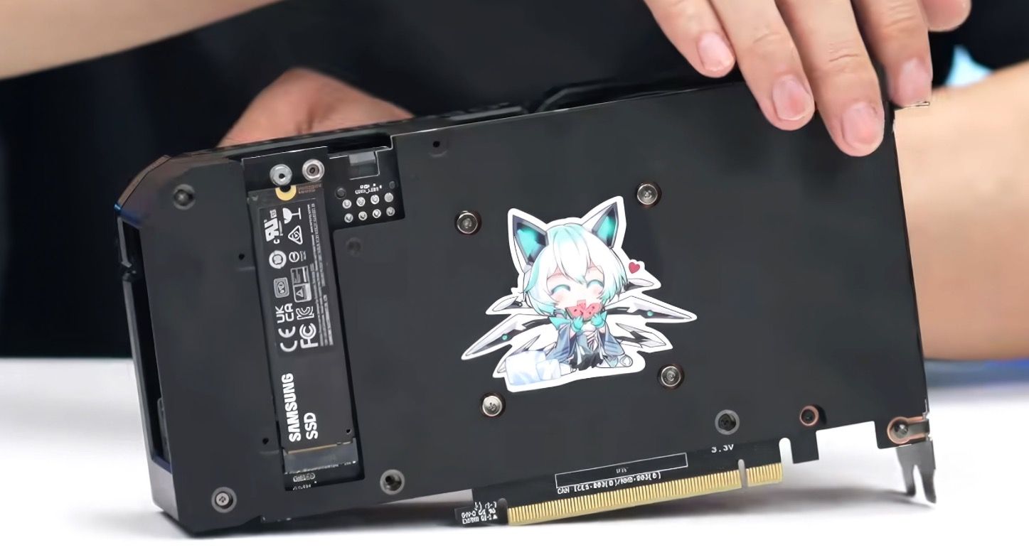 La fausse bonne idée ? Asus ajoute un SSD sur… une carte graphique