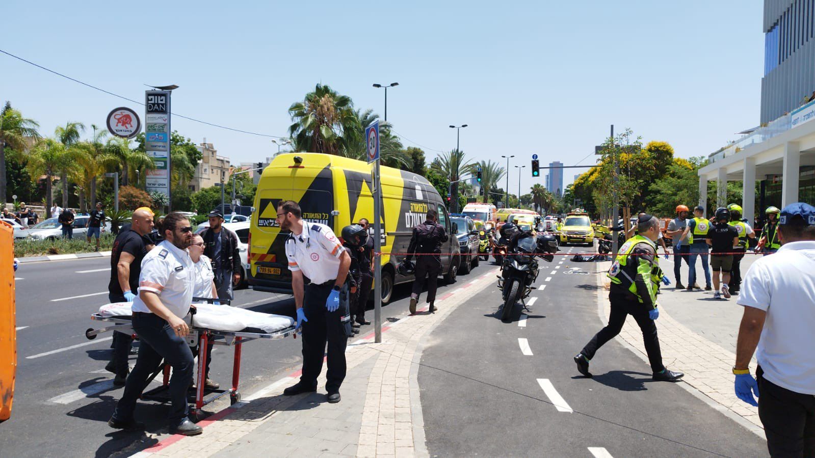 Israël : 10 Blessés Dans Une Attaque À La Voiture-bélier À Tel-Aviv