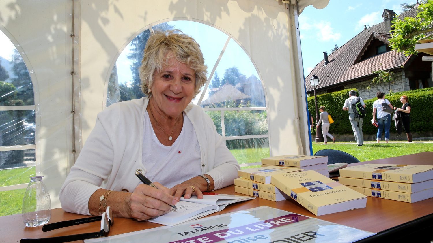 La journaliste et romancière québécoise Denise Bombardier est morte à l'âge de 82 ans