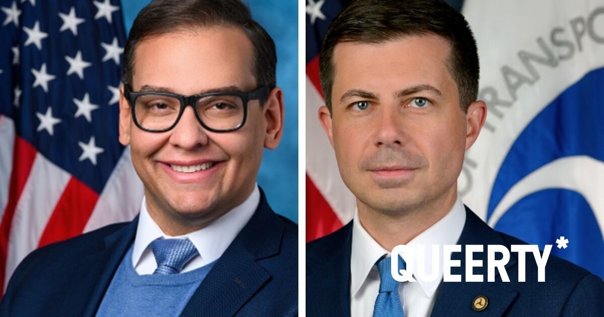 Wait… did George Santos just defend Transportation Secretary Pete Buttigieg?