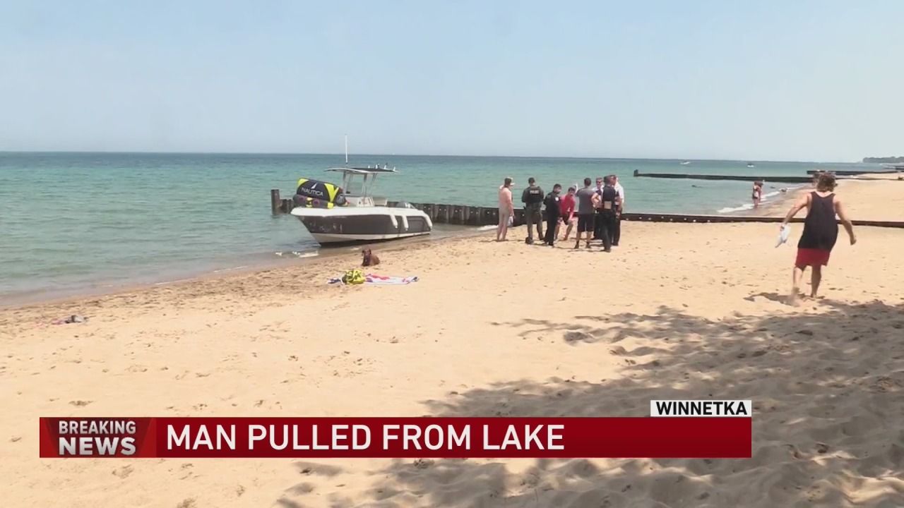 Man hospitalized after Winnetka water rescue