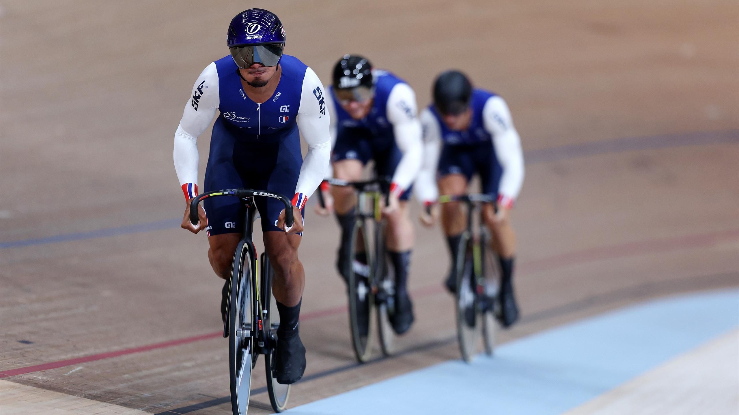 Les Bleus ouvrent leur compteur de médaille : la vitesse par équipes en bronze