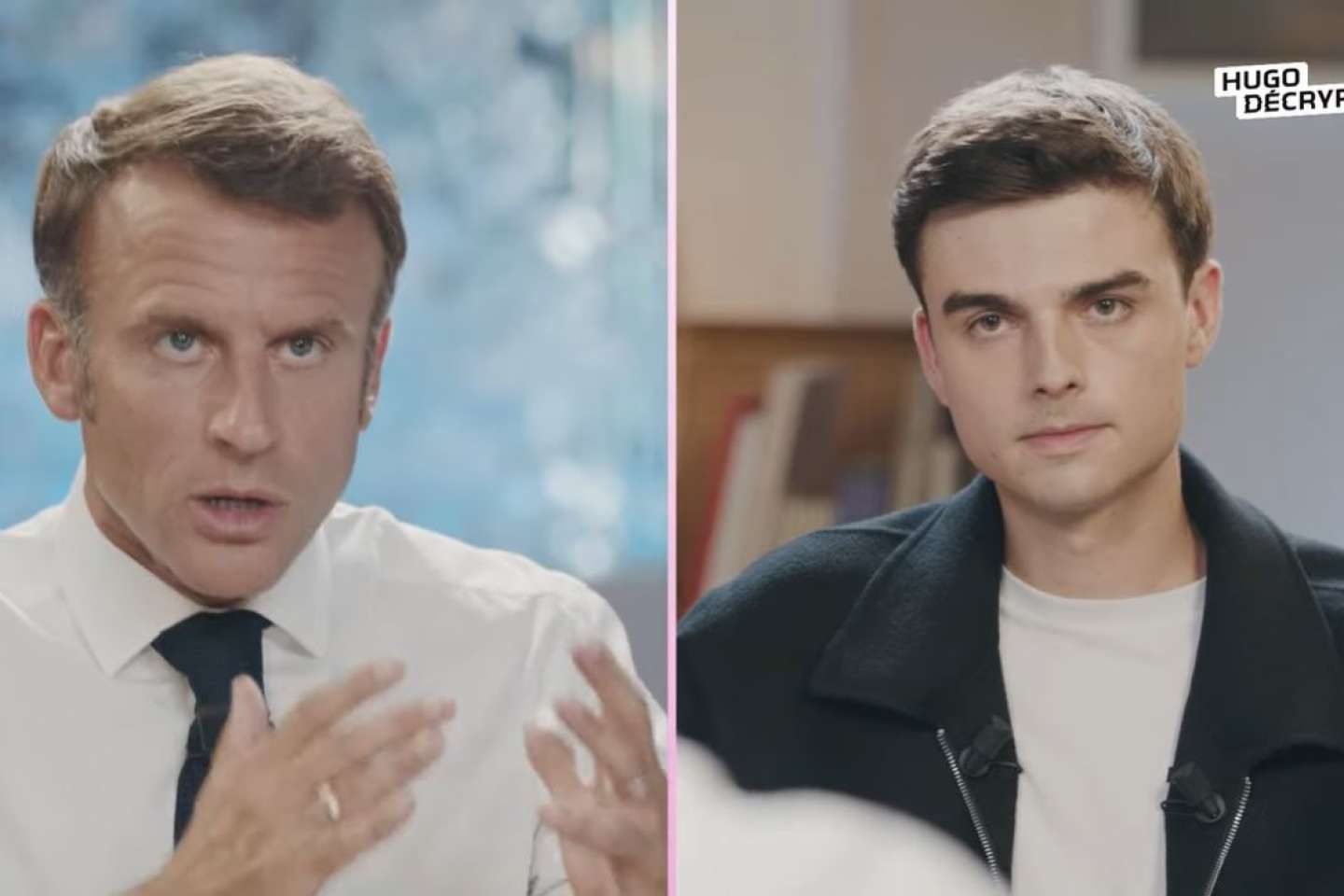 Emmanuel Macron interviewé par l’animateur de la chaîne " Hugo décrypte ", ce qu’il faut retenir